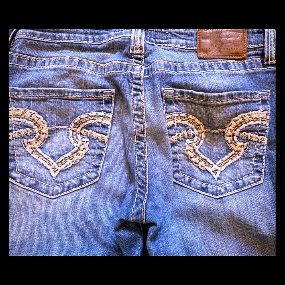 Big Star 30 XL Length Boot Cut Jeans